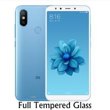 Protector de pantalla de vidrio templado para Xiaomi Mi A2, película protectora de borde curvo, versión Global, para Xiaomi Mi 6x, Sklo 2024 - compra barato