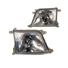 Car Headlight Suitable For Toyota Land Cruiser PRADO RZJ95 LC90 FJ90 3400 1998 1999 2000 2001 Crystal Headlamp  A pair 2024 - buy cheap