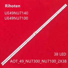 Tira de luces LED de retroiluminación, accesorio para televisor Samsung de 49 "UE49NU7140U UE49NU7100U, 38LED 2024 - compra barato