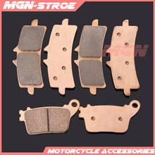 Motorcycle metal sintering brake pads For GSX-S1000 GSX-S1000F 2015 2016 2017 GSXR1000 K11 2011 2012 2013 2014 2015 2024 - buy cheap