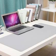Alfombrilla de ratón portátil de piel sintética, cubierta de mesa impermeable de doble cara, para escritorio 2024 - compra barato