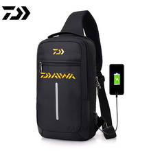 Daiwa Men Women Single Shoulder Fishing Bags Waterproof Leisure Multi Function Backpacks Fishing Gear Kit New Outdoor Hiking Bag 2024 - buy cheap