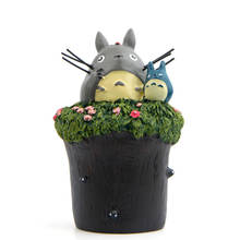 Anime My Neighbor Totoro Cartoon Figure Piggy Bank Toy Model Desktop Decoration 14*9CM 2024 - buy cheap