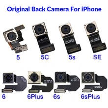 Оригинальная основная задняя камера для iPhone 5 SE, гибкий кабель для iPhone 5 SE, 5, 6, 6 Plus, 6S, 6S Plus, 7, 7 Plus, 8 Plus, X, XR, XS Max 2024 - купить недорого