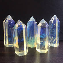 Reiki-cristal transparente de cuarzo, especímenes minerales de piedra caída, artesanía, adornos para el hogar, 1 ud. 2024 - compra barato