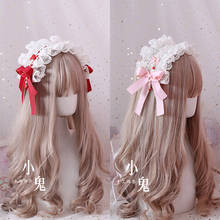 Hand Made Lolita Moon And Stars Strawberry Headdress Hair Band KC Necklace Bracelets Strawberry Side Clip Hair Accessories 2024 - buy cheap