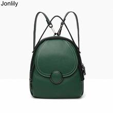 Jonlily bolsa de ombro feminina de couro legítimo, mini bolsa de mão multifuncional, elegante, cruzando o corpo, bolsa diária-kg189 2024 - compre barato