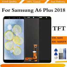 For Samsung Galaxy A6 Plus 2018 A605 LCD Display Touch Screen Digitizer Assembly For Samsung A6 Plus A605 A605F A605FN A605G 2024 - buy cheap