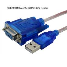 Cable adaptador USB 2,0 a RS232, adaptador de USB a DB9, Agujero hembra, para impresora de etiquetas, escáner de pantalla led, pos, oferta 2024 - compra barato