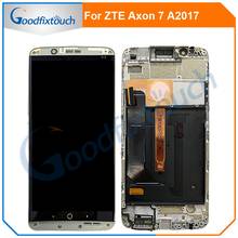 Brand New LCD Amoled For ZTE Axon 7 A2017 A2017U A2017G LCD Display Touch Screen Digitizer Assembly With Frame Repair Parts 2024 - buy cheap