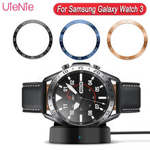 Bumper Adhesive Case Galaxy Watch 3 Accessories Metal Bezel For Samsung Galaxy Watch 3 41mm 45mm Cover Protection Ring 2024 - buy cheap