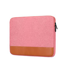 Bolsa de proteção para notebook, feita em couro, da moda e empresarial, para lenovo ideapad 120s, notebook de 15.4 polegadas 2024 - compre barato