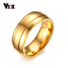 Vnox чистый Титан кольцо Для мужчин изделия 8 мм черный Титан кольцо матовая отделка американский размер 9 10 11 12 2024 - купить недорого
