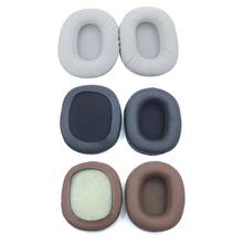 1 Pair Replacement Leather foam Ear Pads pillow Cushion Cover for ATH SX1a PRO5 M10 M20 M30 M50X M50s ATH-M40X Arctis 3 5 7 Head 2024 - buy cheap