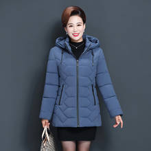 2021 Winter Short Style Women Puffer Coats Solid  Female Jacket Thick Hooded Slim Ladies Parkas with Pockets and Zipper 2024 - buy cheap