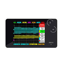 Bandwidth 1MHz Sampling Rate 10MSa/s MINI DS212 Pocket Size LCD Digital Storage Oscilloscope Portable Nano Handheld Thumb Wheel 2024 - buy cheap