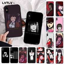 Anime japão junji ito tees horror caso de telefone para o iphone 13 12pro max 11 pro xs max 8 7 6s plus x 5S se 2020 xr capa 2024 - compre barato