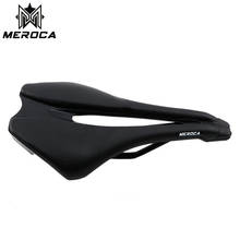 MEROCA bicycle saddle  bicycle seat mtb mountain bike saddle leather soft bike parts 2024 - buy cheap