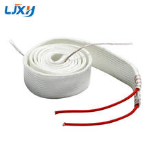 Ljxh-fio de fibra de vidro para aquecimento elétrico, 220v, rdb, linha de aquecimento 220v, 1m/2m/3m/4m/5m 2024 - compre barato