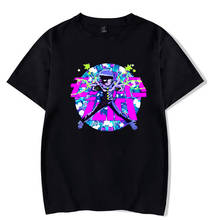 Camiseta de manga corta con cuello redondo para hombre y mujer, camisa informal holgada con estampado de Anime Mob Psycho, 100 2024 - compra barato