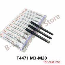 100% Original YG1 Tap T4471 processing Cast Iron Straight Flute Taps M3 M4 M5 M6 M8 M10 M12 M14 M16 M18 M20 CNC Tapping 2024 - buy cheap