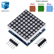 GREATZT MAX7219 матричный модуль микроконтроллер модуль дисплея готовая продукция для Arduino 2024 - купить недорого