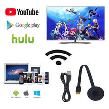 E6 Newest 1080p WiFi Display Dongle YouTube AirPlay Miracast TV Stick for Google 2 3 Chrome Mirror Adapter DLNA Video 2024 - buy cheap