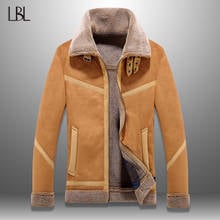 Warm Thick Winter Jacket Men 2020 Casual Turn-down Collar High Quality Streetwear Fur Coat Men Parka Outerwear Fitness Clothing 2024 - buy cheap