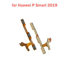 Гибкий кабель для Huawei P Smart 2019, кнопка включения/выключения, сменный кабель, запасные части 2024 - купить недорого