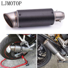 Sc escape da motocicleta modificado sistema de escape db assassino para yamaha mt07 mt09 fz07 fz09 mt/fz 07 09 mt10 xsr 700 900 r1 r3 2024 - compre barato