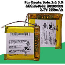 Wireless Headphone Battery 3.7V 350mAh For Beats Solo 2.0 3.0 AEC353535 2024 - buy cheap