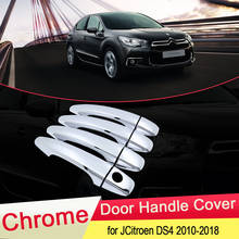 for Citroen DS4 DS 4 2010 2011 2012 2013 2014 2015 2016 2017 2018 Chrome Door Handle Cover Exterior Trim Car Styling Accessories 2024 - buy cheap