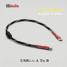 Cable de Audio USB 2,0 A-B de alta calidad, cable de Audio Canare L-4E6S para amplificador DAC Hifi 2024 - compra barato