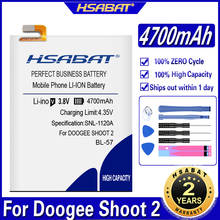 HSABAT 4700mAh BL-57 Battery for Doogee Shoot2 Shoot 2 2024 - buy cheap