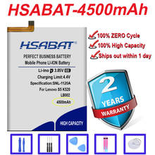 HSABAT Top Brand 100% New 4500mAh LB002 Battery for Lenovo S5 K520 K520T in stock 2024 - buy cheap