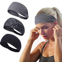 Sports Headband Fitness Sweatband Yoga Anti-sweat Band Suitable For Exercise Tennis Running 2024 - buy cheap