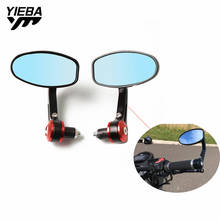 Motocross Mirror Handle Bar End Rearview Side Mirrors For Suzuki SV650X ABS TU250X VanVan 200 Honda NC 700S/X CB500F ABS 2019 2024 - buy cheap