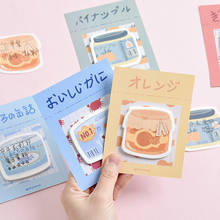 Creative Kawaii Memo Pad Cute Sticky Notes Cartoon Planner Stationery Student Writing Notepad Office School Stationery 02170 2024 - buy cheap