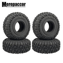 MREPEPACCOR 4PCS 118MM 1.9" Rubber Rocks Tyres Tires for 1:10 RC Rock Crawler car for Axial SCX10 90047 D90 D110 TF2 TRX-4 2024 - buy cheap