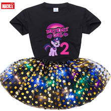 2021 princesa menina crianças luz tutu saia led + personalizado manga curta camiseta presente de aniversário brilho festa de natal led conjuntos de roupas 2024 - compre barato