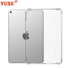 Capa para ipad pro 9.7 10.5 11 12.9 polegada 2017 2018 2019 2020 tablet caso tpu silicone transparente fino airbag capa anti-queda 2024 - compre barato