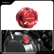 Motorcycle Engine Oil Cap Bolt Screw Filler Cover Case for Ducati Monster 696 796 797 1100 EVO 821 1200 S/R 2024 - buy cheap