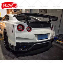 FOR NISSAN R35 GTR REVOZPORT-STYLE CARBON FIBER GT SPOILER/TRUNK TRIM BODY KIT TUNING PART FOR TG-R R35 CARBON TRUNK WING RACING 2024 - buy cheap