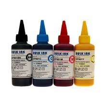 4*100ml Universal Refillable Pigment Ink Kit For Epson Inkjet Printers All Models CISS Cartridge Printer Ink BK C M Y Colors 2024 - buy cheap