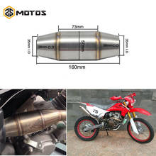 ZS MOTOS-tubo de escape para motocicleta, catalizador y cámara de expansión, 35MM, para CRF, RMZ, DRZ, YZF, KXF, CRF, WRF, WR y YZ 2024 - compra barato