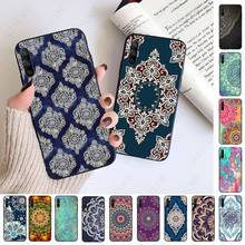 Capa floral de mandala para celular, capinha para samsung galaxy a51 a71 a21s a10 a20s a20e a30s a40 a50 a70 a11 a40 m31 m30s 2024 - compre barato