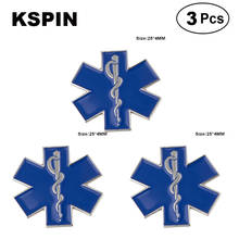 Star of Life Lapel Pin Brooches Pins Flag badge Brooch Badges 2024 - buy cheap