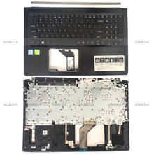 Reposamanos para portátil Acer Nitro 5, AN515-42, AN515-51, AN515-52, funda superior, teclado de EE. UU., nuevo 2024 - compra barato