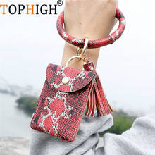 TOPHIGH Women's Clutch Bag Fashion Snake Wrist Bag  Lady Handbag Snake Banquet Ring Evening Bag Ladies Clutch 2024 - buy cheap