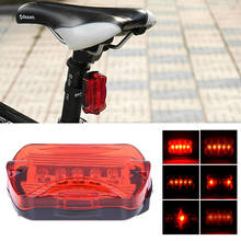 1Pcs Bicycle LED Flash Light Bike Tail Light Ultra Bright Bicycle Rear Light Red Cycling Projector Safety Warning Lamp 2024 - buy cheap